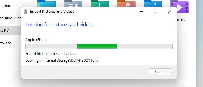 Поиск фотографий и видео в Windows 11