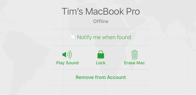 Remove a Mac from your Apple ID with iCloud.com